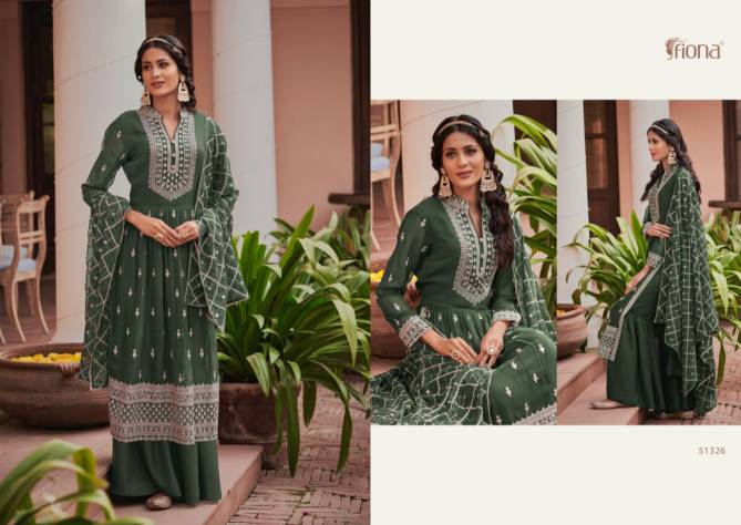Fiona Naariti Wholesale Georgette Wedding Salwar Suits Catalog